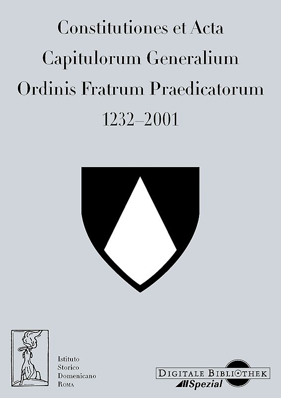 Digitale Bibliothek Spezial: Constutiones et Acta Capitulorum Generalium MacOS