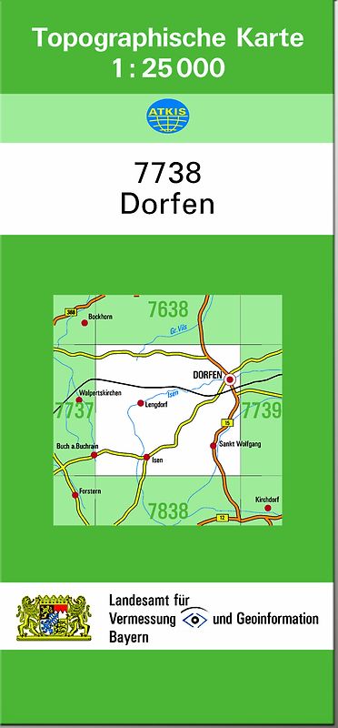 TK25 7738 Dorfen