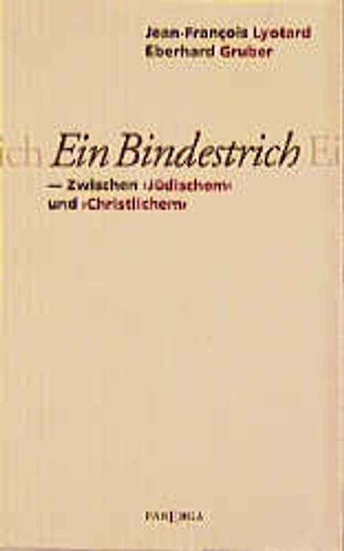 Ein Bindestrich