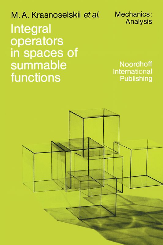 Integral operators in spaces of summable functions