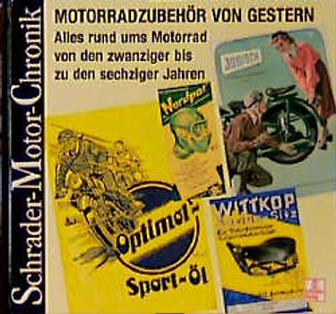 Motorrad-Zubehör von gestern. Von den 20er bis zu den 60er Jahren