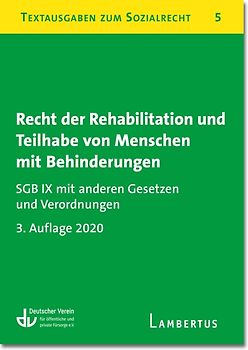 Recht der Rehabilitation und Teilhabe behinderter Menschen