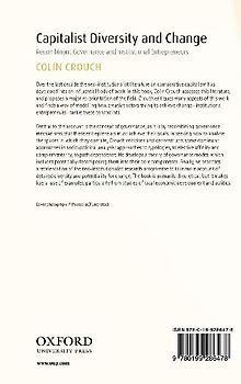 Capitalist Diversity and Change