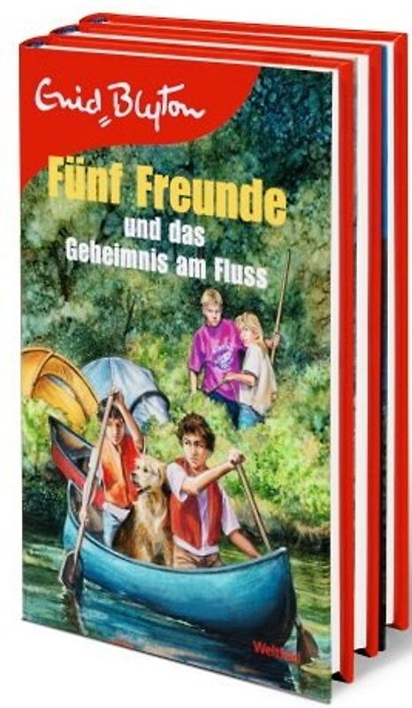 Fünf Freunde und das Geheimnis am Fluss / Fünf Freunde und ein schlimmer Verdacht / Fünf Freunde und das Ungeheuer aus der Tiefe [3 Bände, Weltbild]