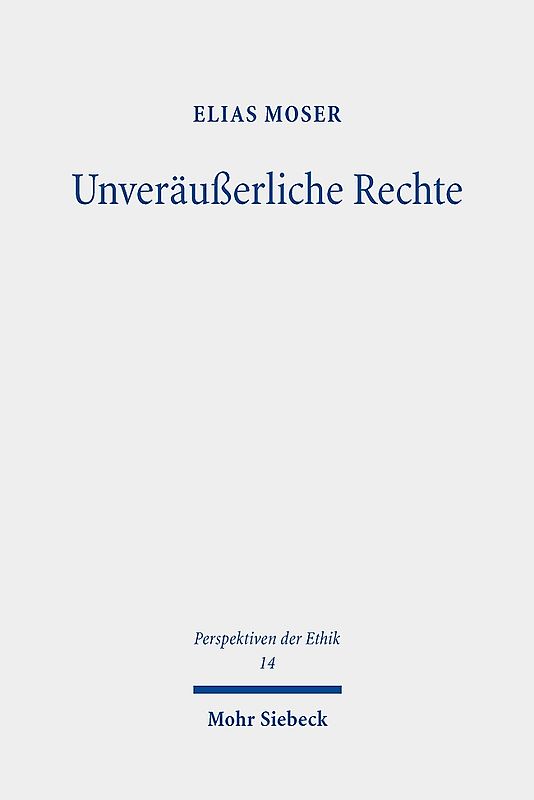 Unveräußerliche Rechte