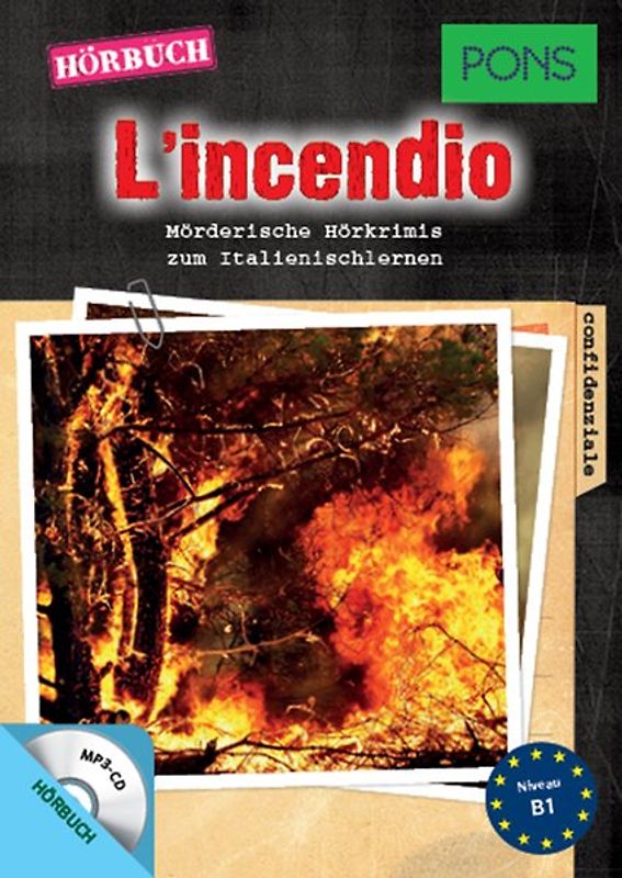 PONS Hörkrimi Italienisch - L'incendio