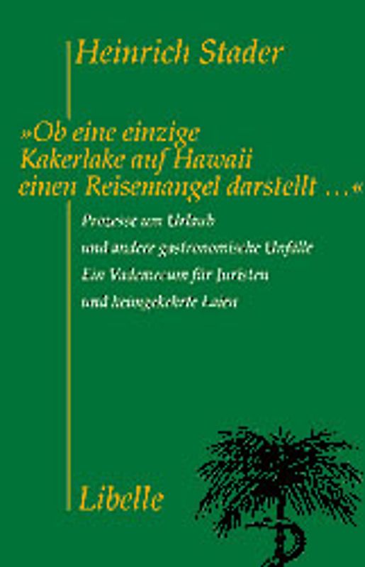 Ob eine einzige Kakerlake auf Hawaii einen Reisemangel darstellt...