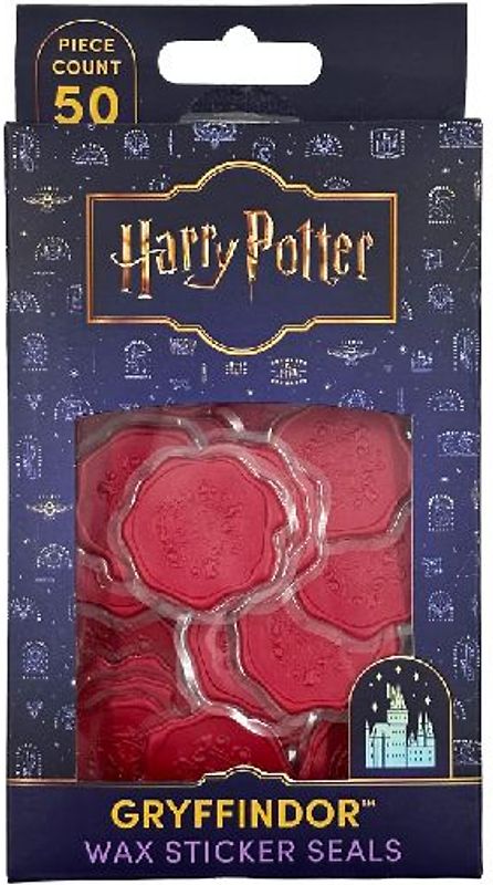 Harry Potter: Gryffindor Wax Sticker Seals (Set of 50)