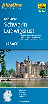 Radkarte Schwerin Ludwigslust (RK-MV04)