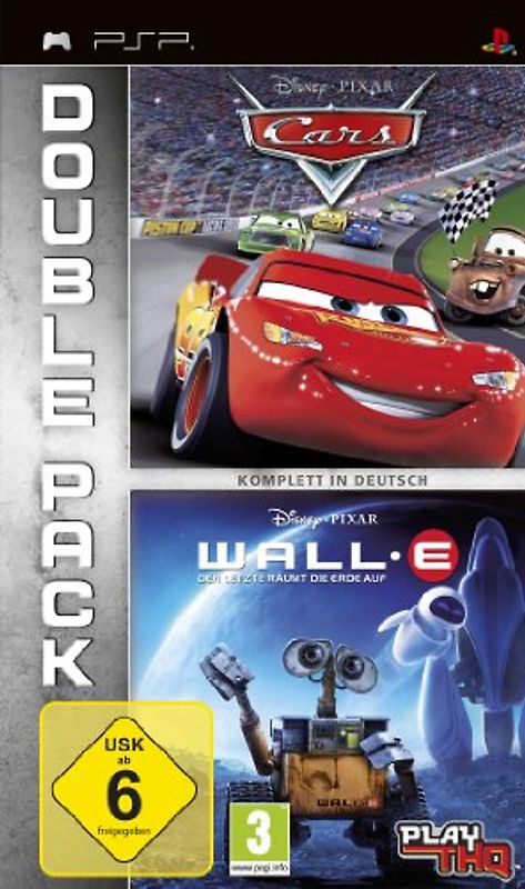 Cars & Wall-E Doppelpack PlayStation Portable