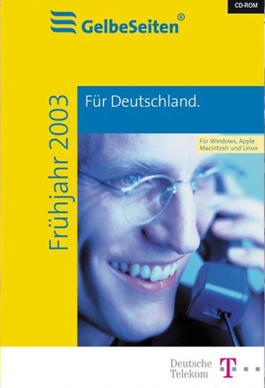 Gelbe Seiten für Deutschland - Frühjahr 2003 MacOS