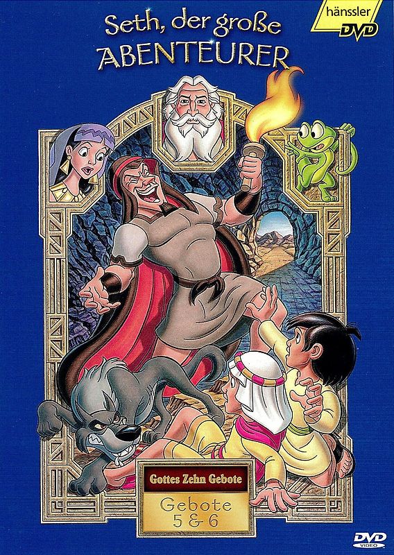 Gottes Zehn Gebote - Seth, der große Abenteurer, Gebote 5&6 DVD