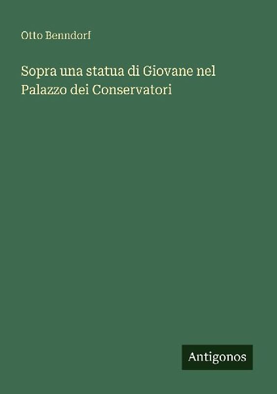 Sopra una statua di Giovane nel Palazzo dei Conservatori