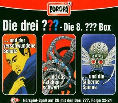 Die drei ???: Die 8. ??? Box - Folge 22-24 [3 CDs]