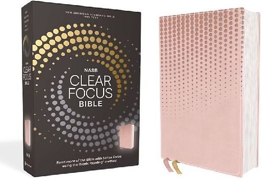 Nasb, Clear Focus Bible, Leathersoft, Pink