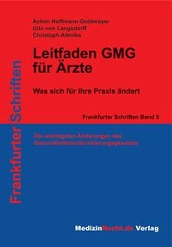Leitfaden GMG für Ärzte