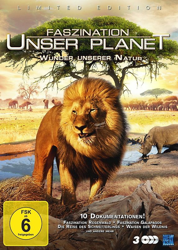 Faszination Unser Planet - Wunder unserer Natur [Limited Edition, 3 DVDs] DVD