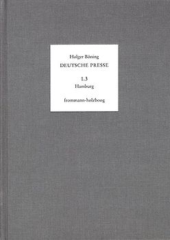 Deutsche Presse / Band 1.3: Hamburg. 1796-1815