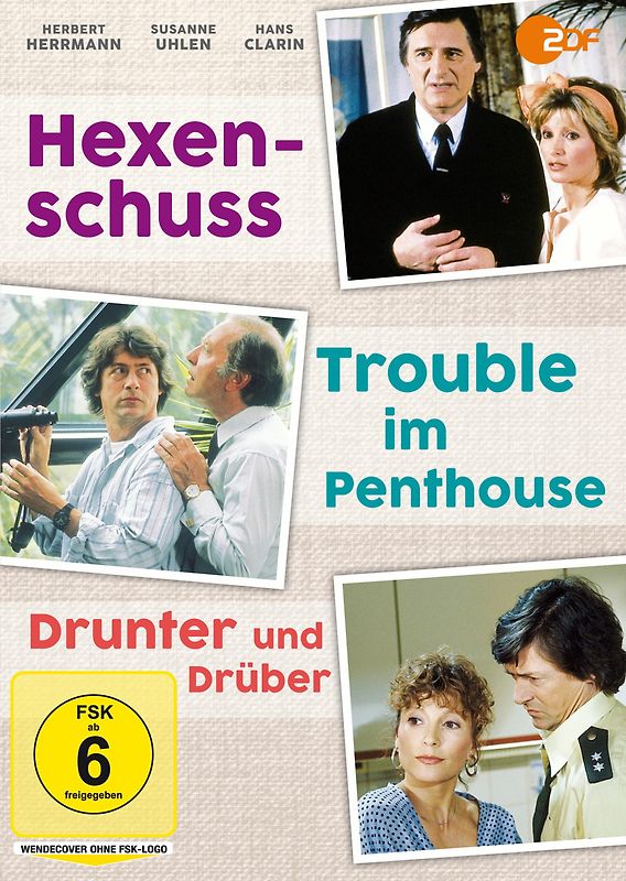Hexenschuss / Trouble im Penthouse / Drunter und Drüber DVD