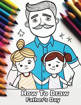 How to Draw Father's Day: A Step-by-Step Guide for Kids: Learn to Draw and Color the Perfect Father's Day Gifts!