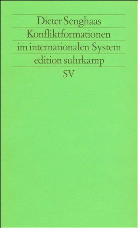 Konfliktformationen im internationalen System