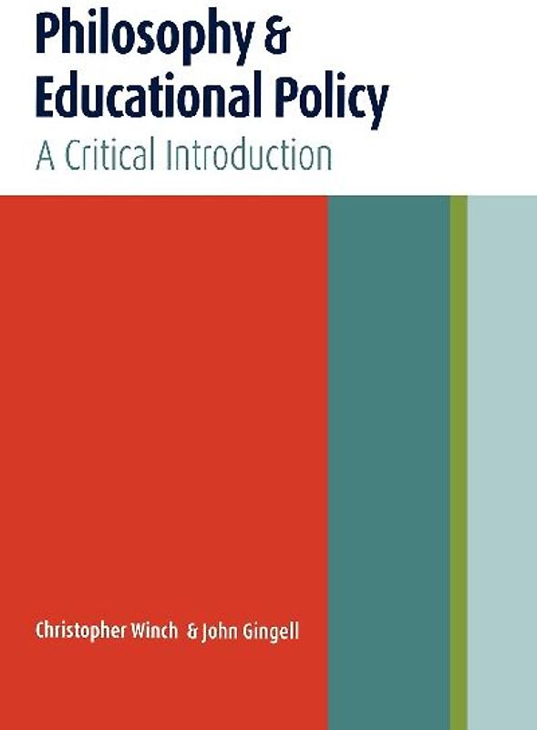 Philosophy and Educational Policy