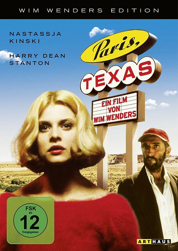 Paris, Texas DVD