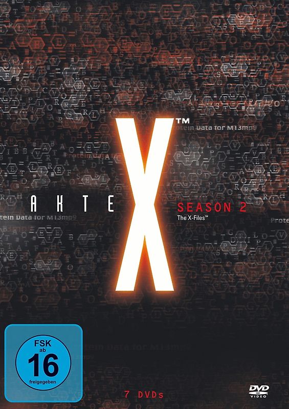 Akte X - Season 2 [7 DVDs, Collection] DVD