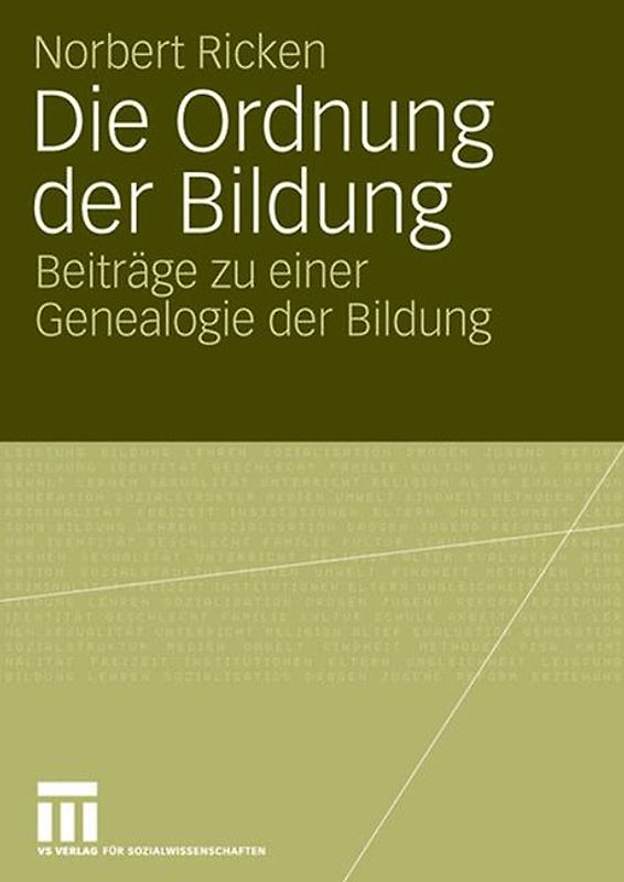 Die Ordnung der Bildung