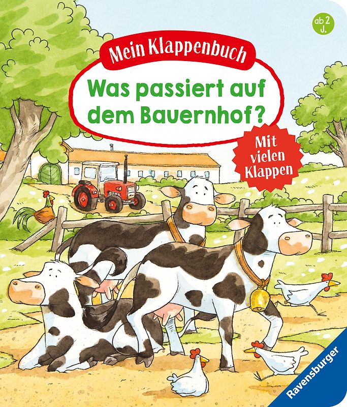 Mein Klappenbuch: Was passiert auf dem Bauernhof?