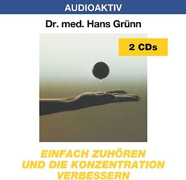Einfach zuhören und die Konzentration verbessern. 2 CDs