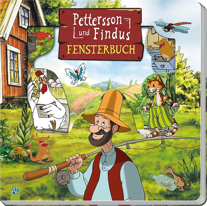 Trötsch Pettersson und Findus Fensterbuch