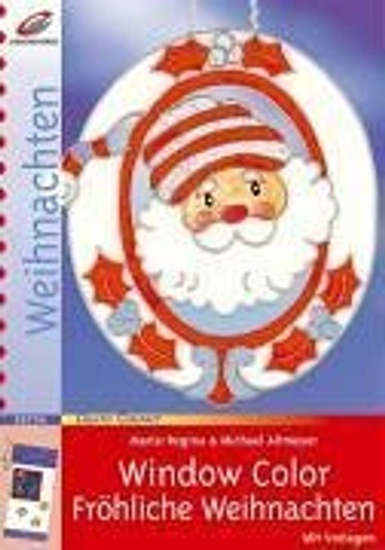 Window Color Fröhliche Weihnachten