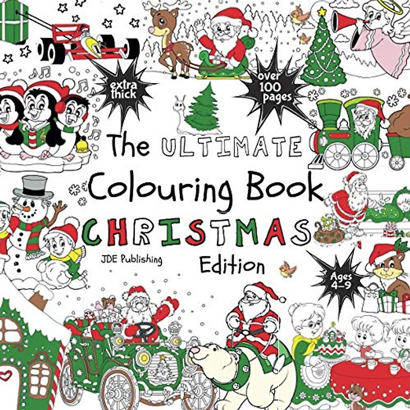 The Ultimate Colouring Book - Christmas Edition (The Ultimate Books Series)