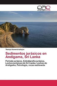 Sedimentos jurásicos en Andigama, Sri Lanka