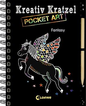 Kreativ-Kratzel Pocket Art: Fantasy