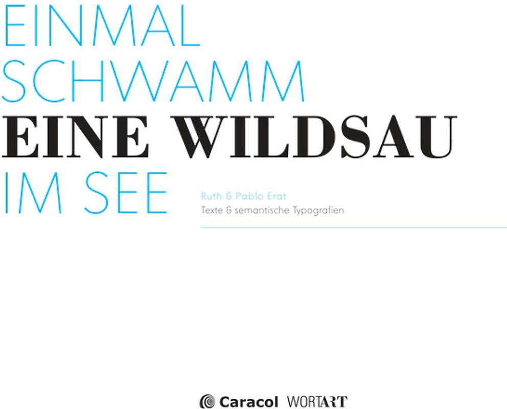 Einmal schwamm eine Wildsau im See