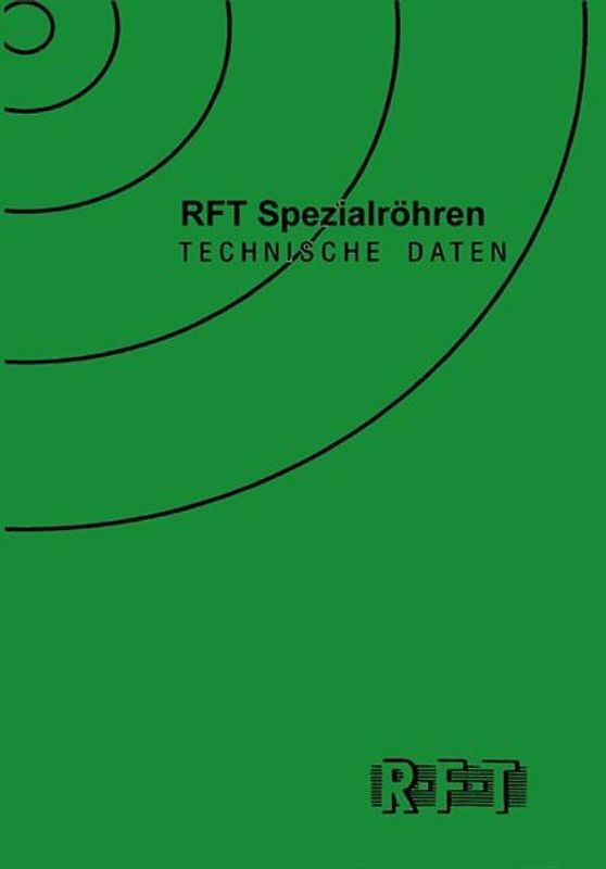 Spezialröhren-Technische Daten