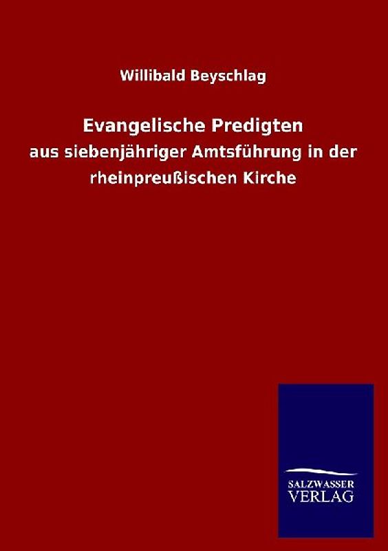 Evangelische Predigten