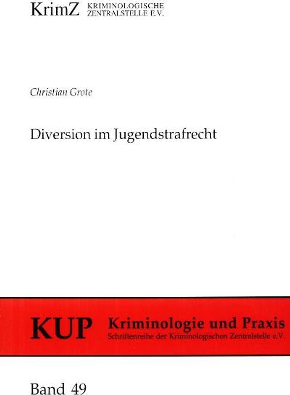 Diversion im Jugendstrafrecht