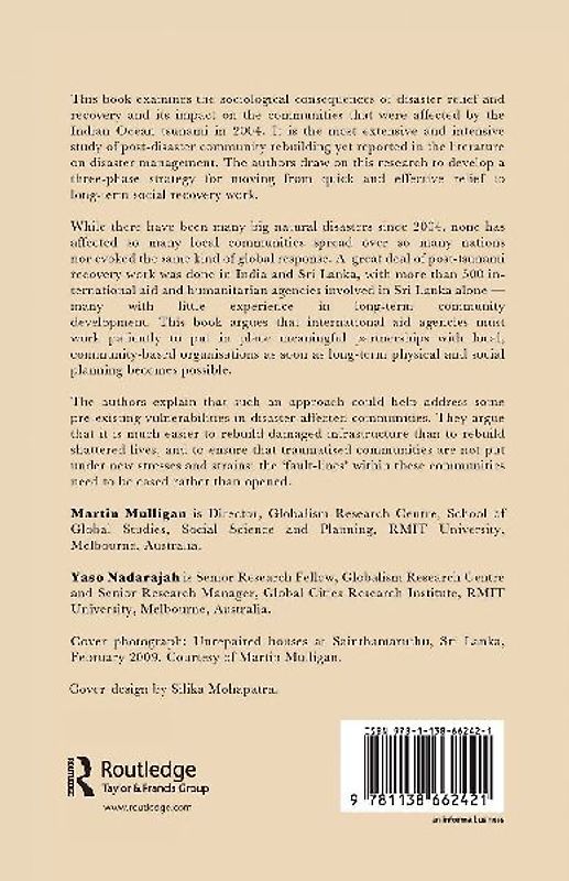 Rebuilding Local Communities in the Wake of Disaster