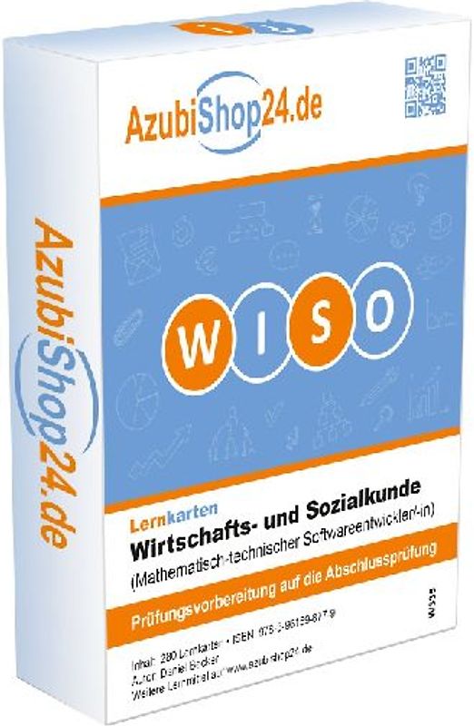 Lernkarten Wirtschafts- und Sozialkunde Mathematisch technischer Softwareentwickler