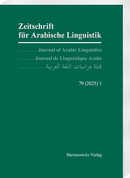 Zeitschrift für Arabische Linguistik 79,1 (2025)
