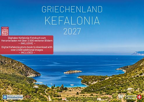 Kalender Griechenland | Kefalonia 2027 A2 querformat