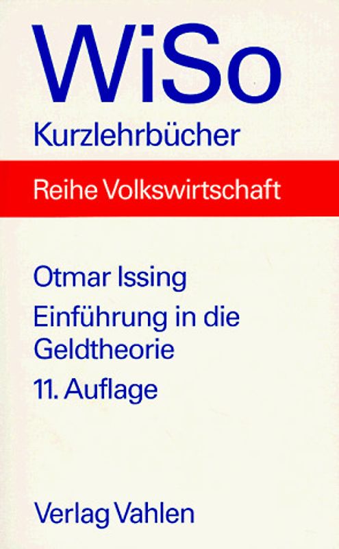Einführung in die Geldtheorie