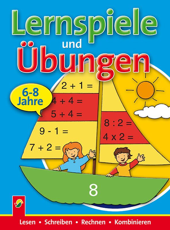 Lernspiele und Übungen 6-8 J. (blau)