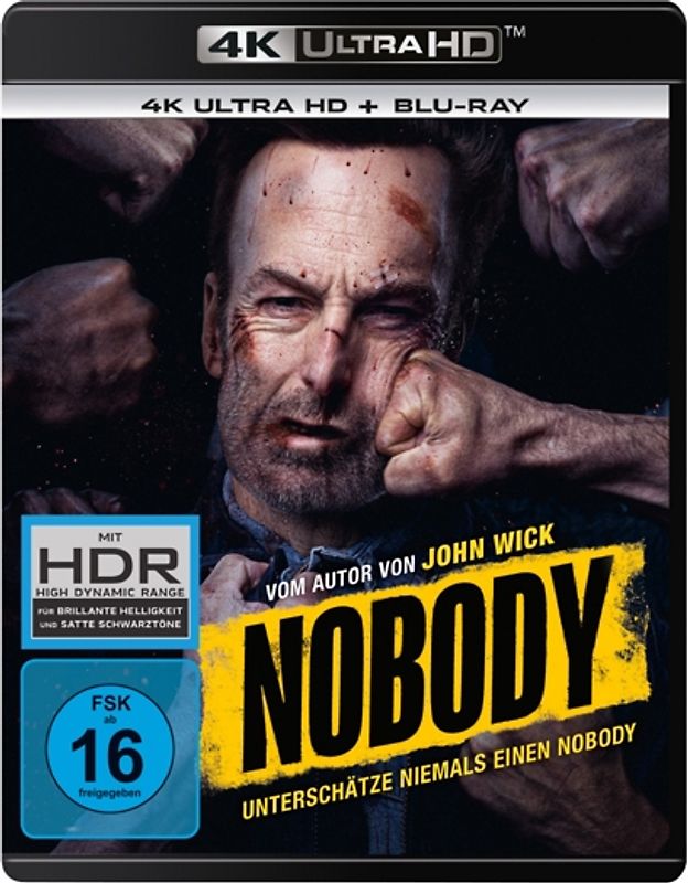 Nobody 4K Ultra HD Blu-ray
