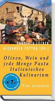 Oliven, Wein und jede Menge Pasta. Italienisches Kulinarium