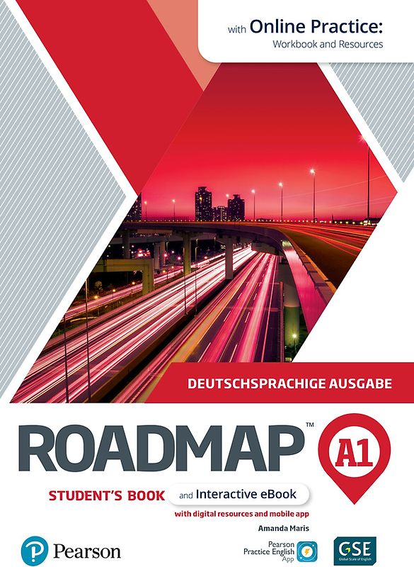 Roadmap A1 German edition Students’ Book and eBook, with Online Practice, Digital Resources & Mobile App