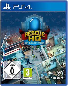 Der Blaulicht Tycoon-Rescue HQ PlayStation 4